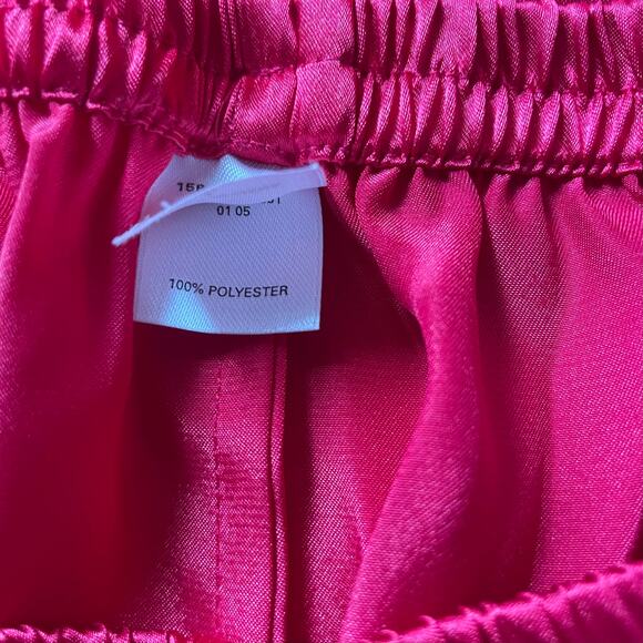 Victoria's Secret  Button Down Red Pajama Set Sz L - Picture 12 of 14